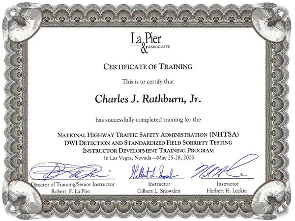 SFST Instructor